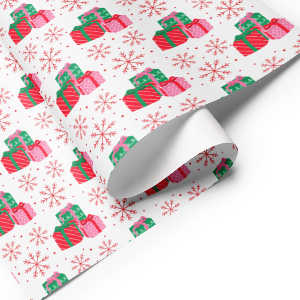 Holiday Wrapping Paper Sheets | Festive Christmas Gift Wrap | PrettyWrapsCo