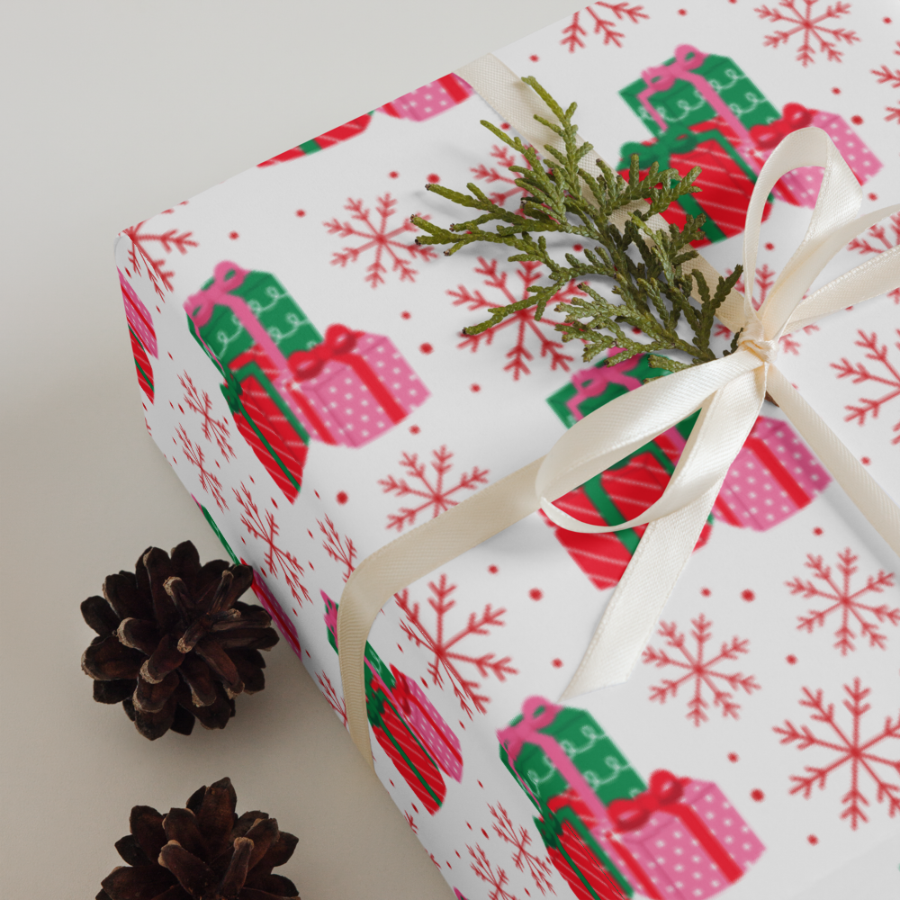 Holiday Wrapping Paper Sheets | Festive Christmas Gift Wrap | PrettyWrapsCo
