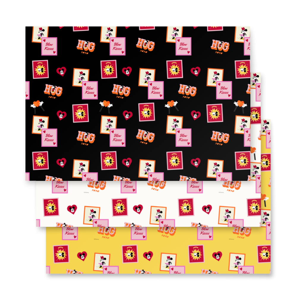Mickey Mouse Variety Wrapping Paper