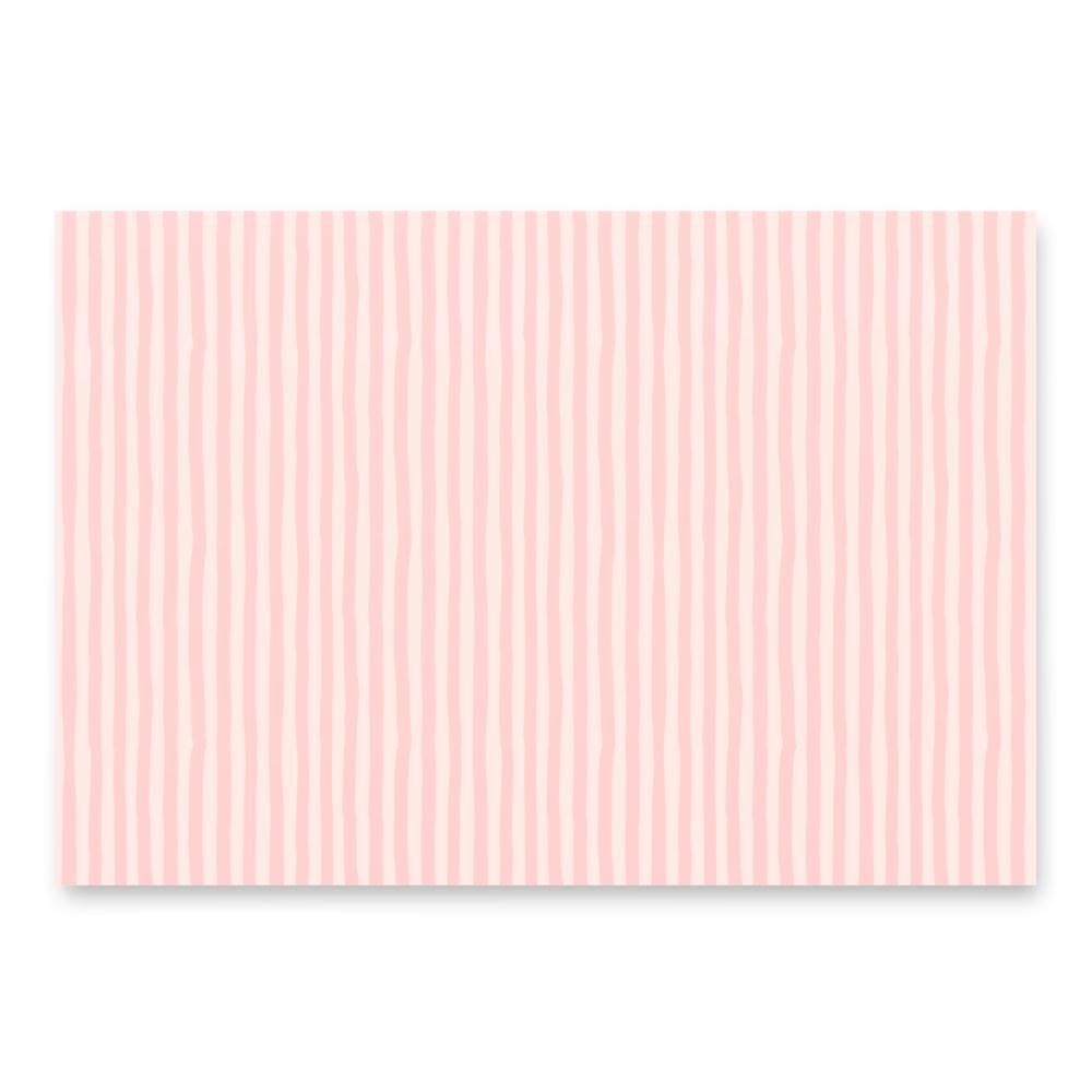 Pink Stripe Wrapping Paper