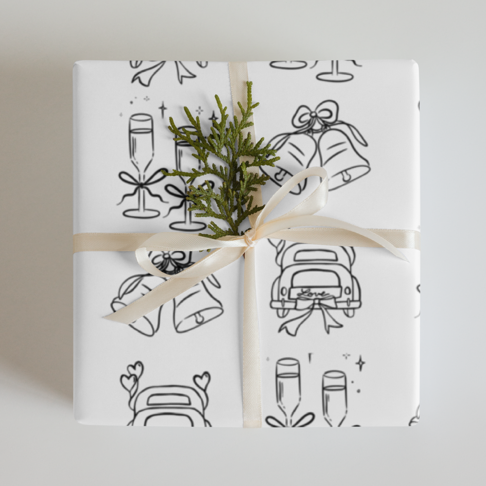Wedding Wrapping Paper | PrettyWrapsCo
