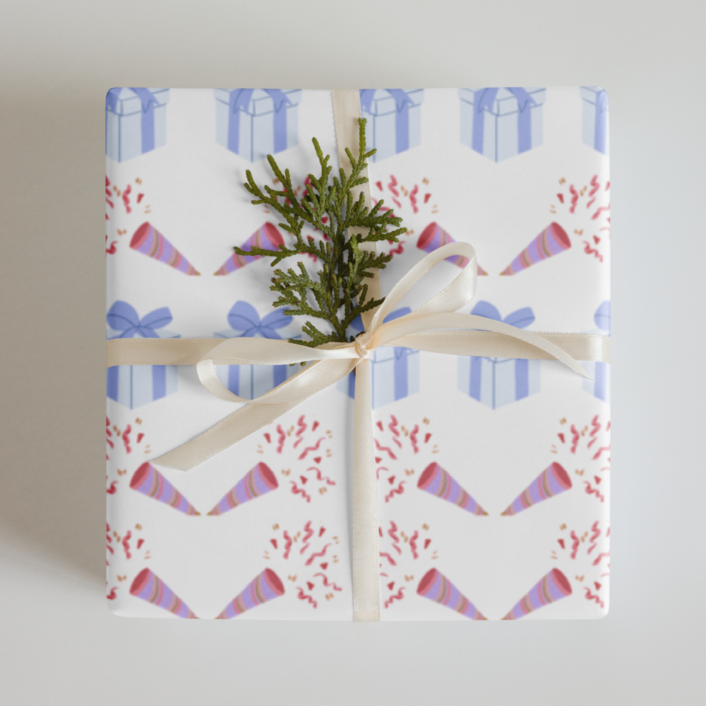 Fun Birthday Wrapping Paper Sheets | Colorful Gift Wrap | PrettyWrapsCo