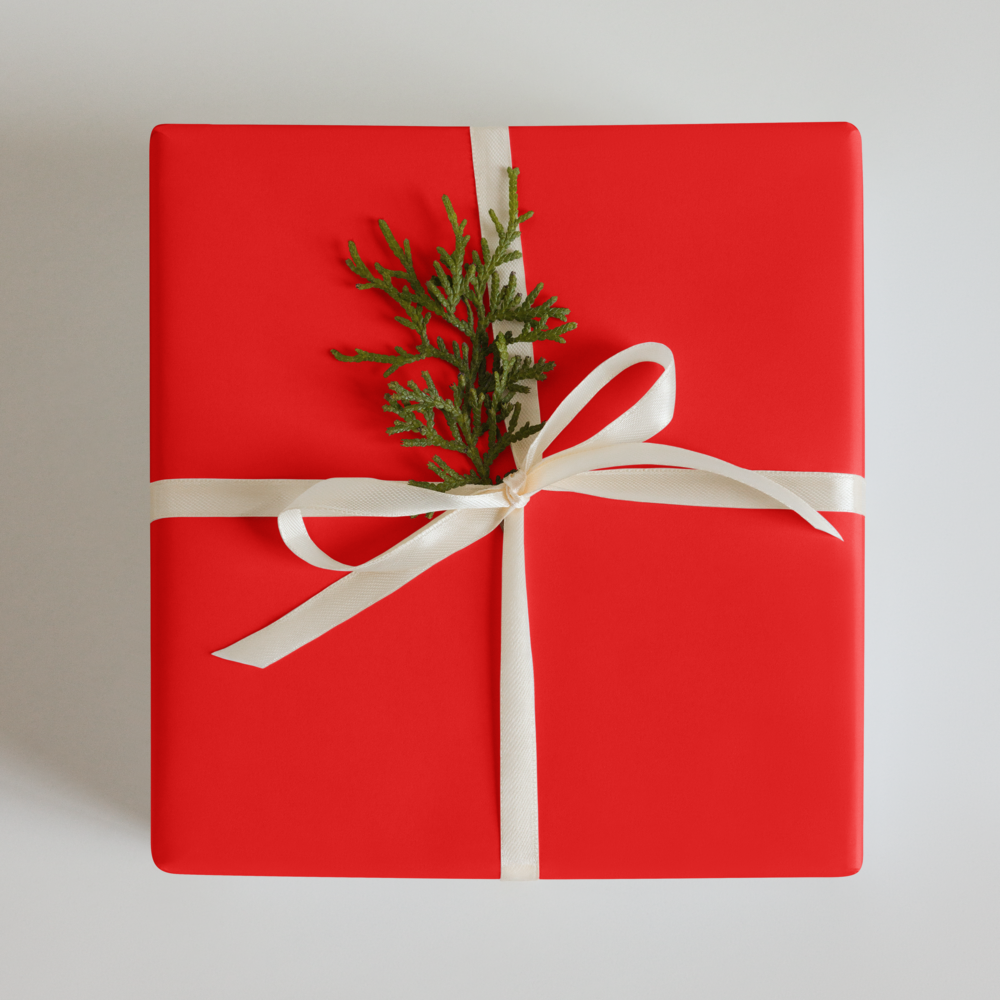 Red Wrapping Sheets | Classic Gift Wrap | PrettyWrapsCo