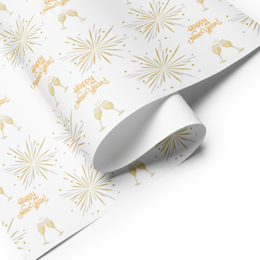 New Year Wrapping Sheets | PrettyWrapsCo