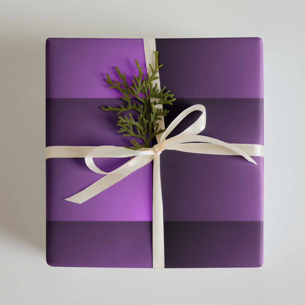 Midnight Amethyst Wrapping Sheets | PrettyWrapsCo