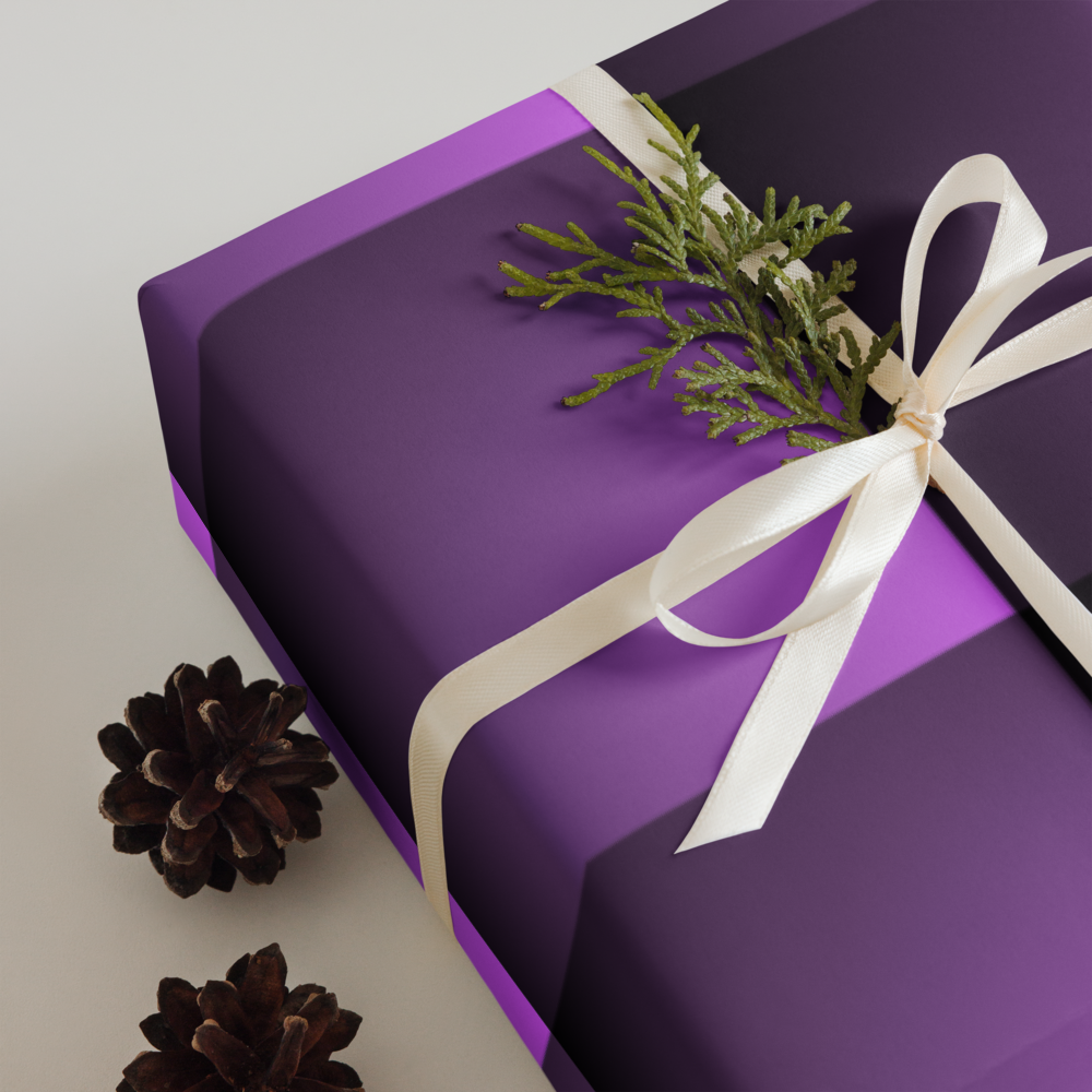 Midnight Amethyst Wrapping Sheets | PrettyWrapsCo