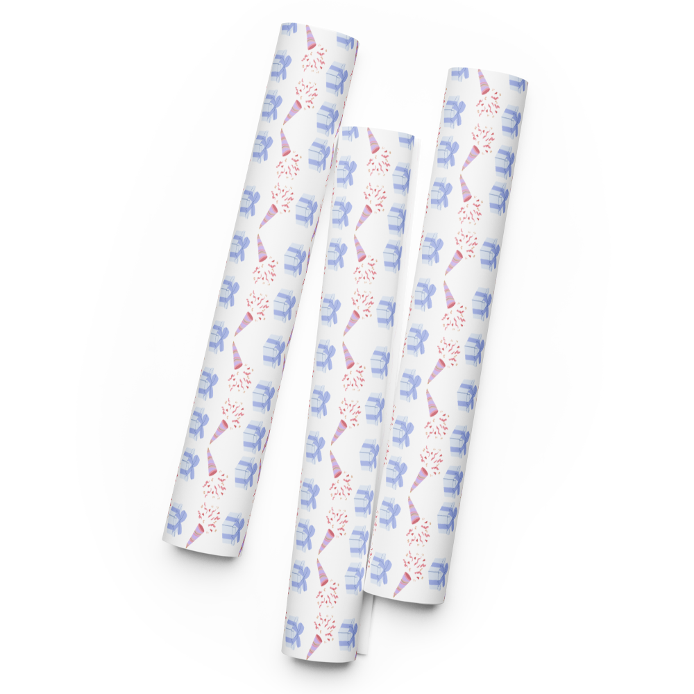 Fun Birthday Wrapping Paper Sheets | Colorful Gift Wrap | PrettyWrapsCo