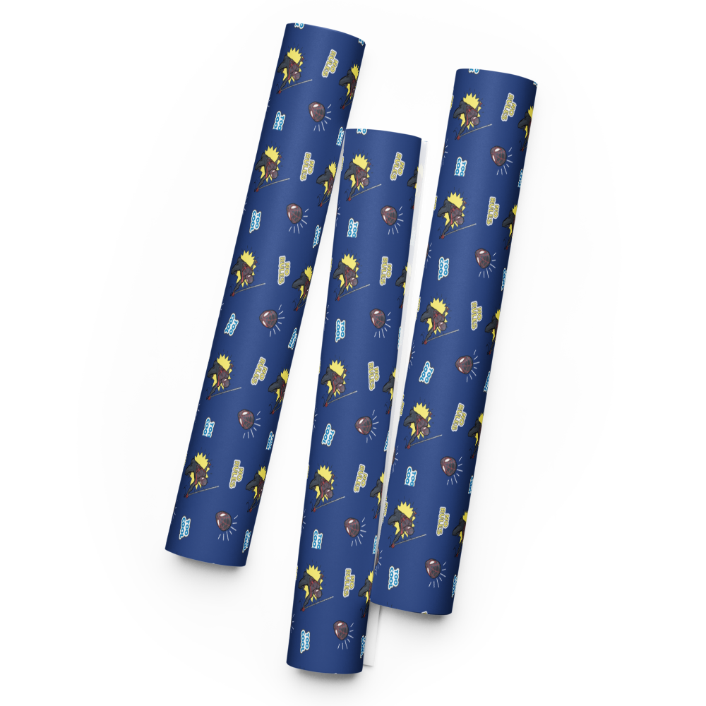 Spider Man Inspired Wrapping Sheet | Kids Birthday Gift Wrap | PrettyWrapsCo