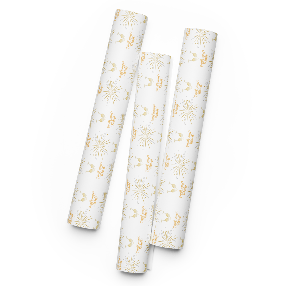 New Year Wrapping Sheets | PrettyWrapsCo