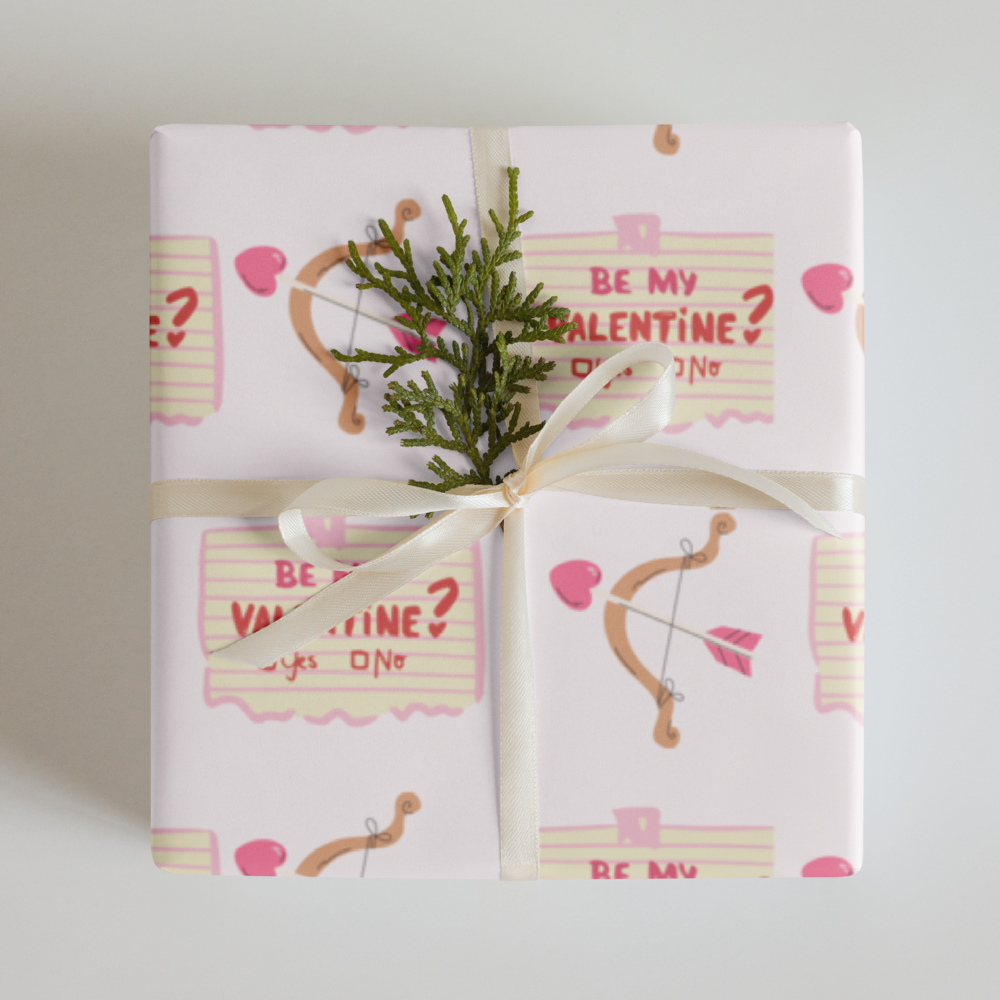 Sweetheart Notes Wrapping Sheets | PrettyWrapsCo